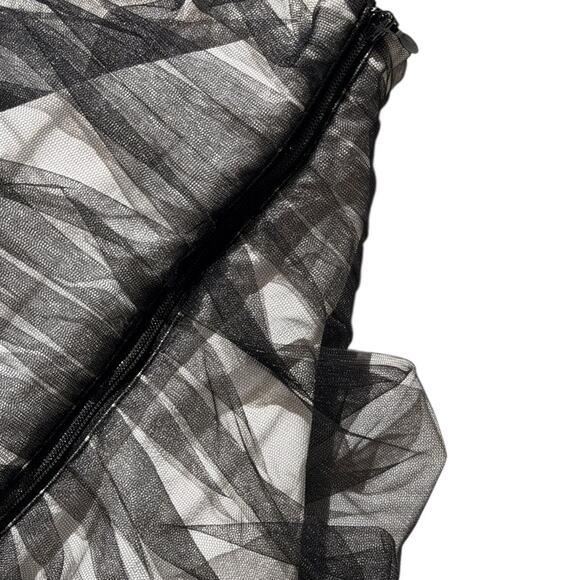 Mesh cinch corset drew button down - Picture 4 of 6